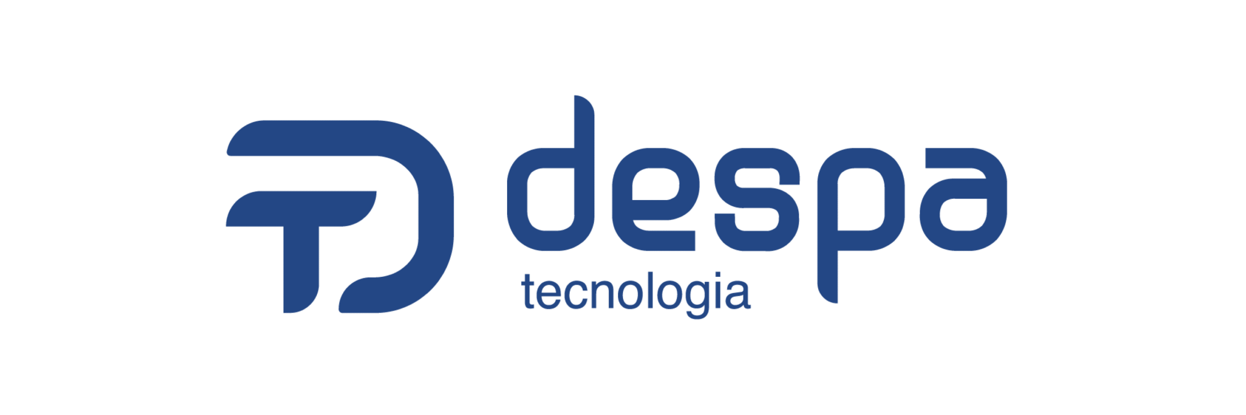 logo horizontal despa azul